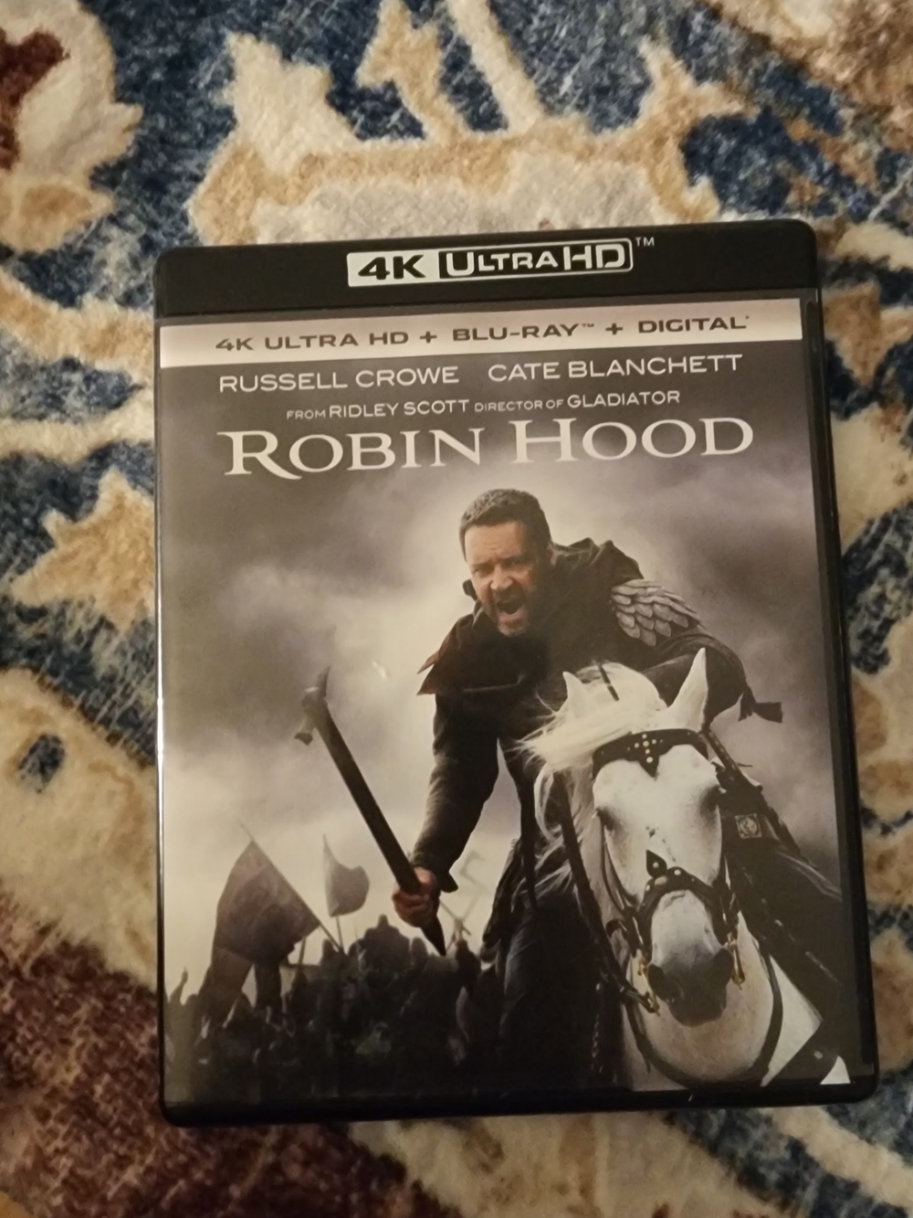 Robin Hood 4K Ultra HD Blu-ray + Digital - Russell Crowe